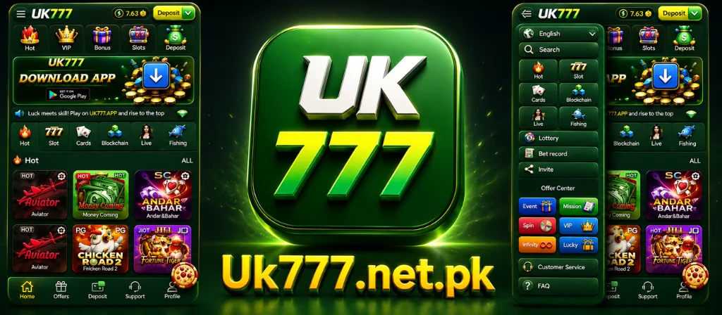 Introduction of UK777 Game uk777.net.pk